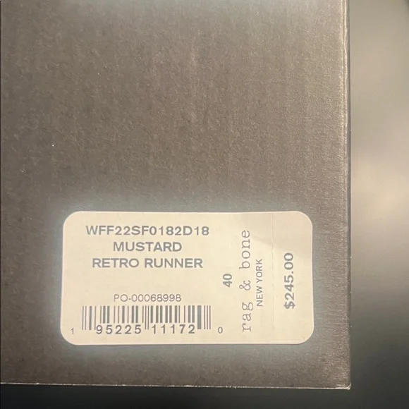 NWT Rag & Bone Retro Runner Women’s Sneakers Sz 10 - Picture 5 of 5